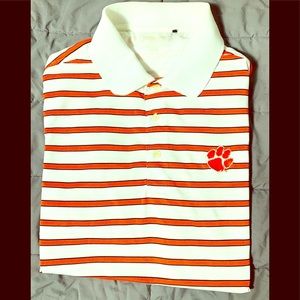 Men’s Ping Clemson Polo Short Sleeved Medium Shirt